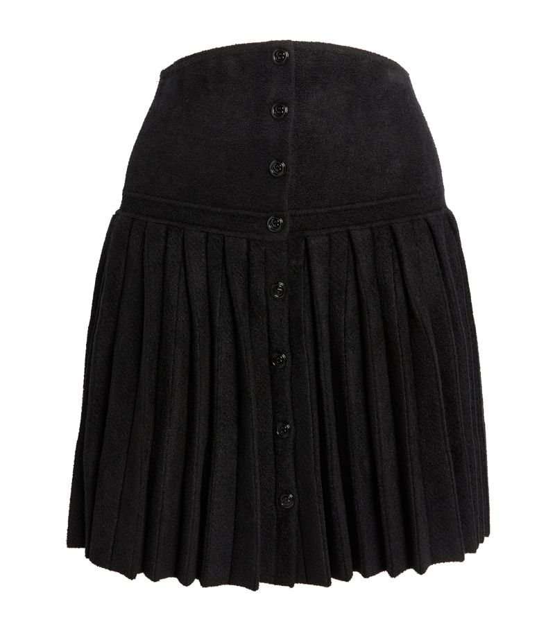  Sandro Pleated Mini Skirt