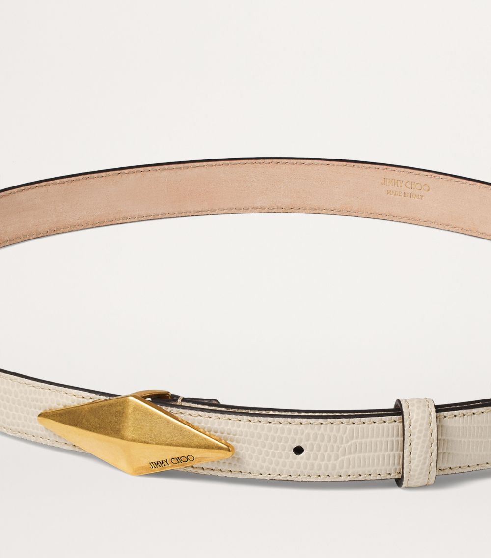 Jimmy Choo Jimmy Choo Diamond Clasp Belt