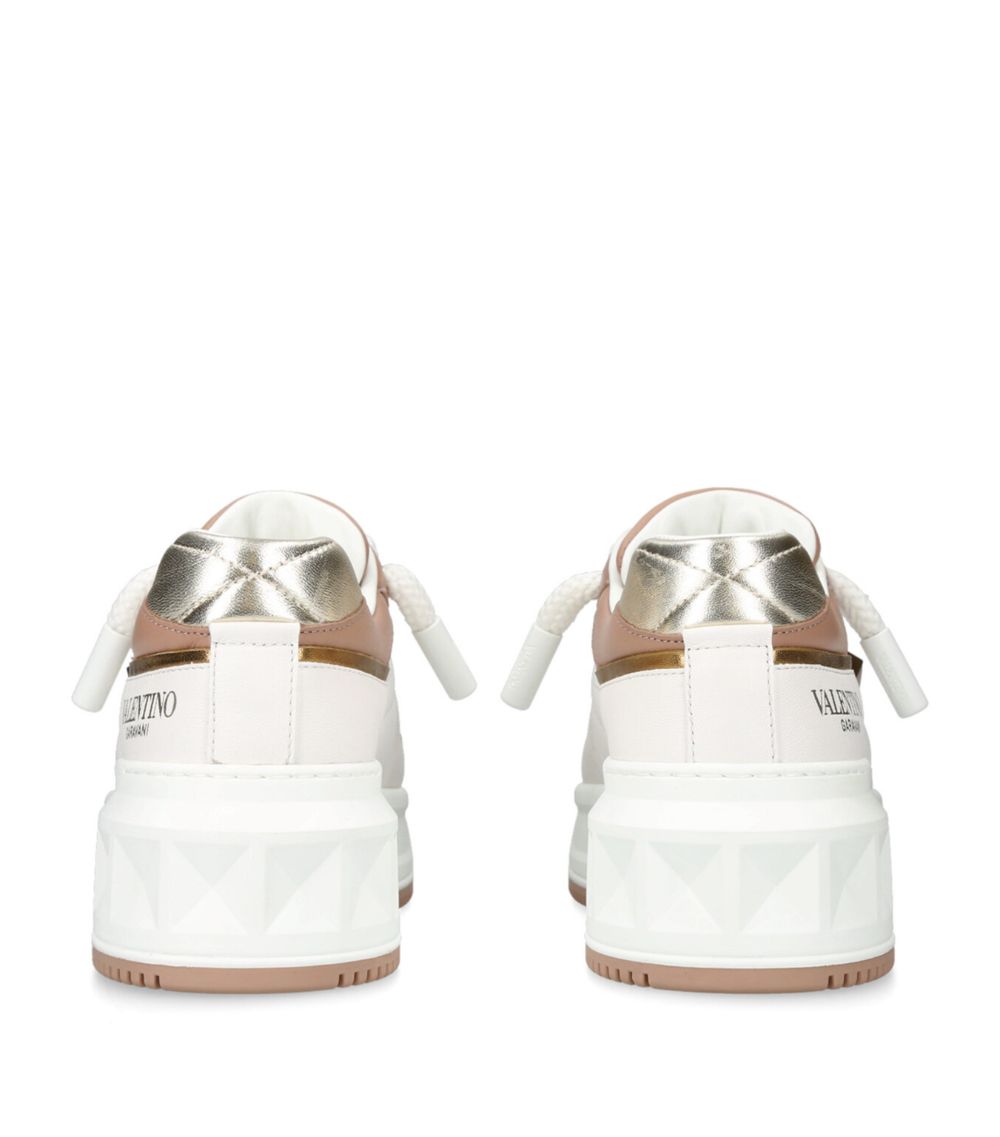 VALENTINO GARAVANI Valentino Garavani Leather One Stud Xl Sneakers