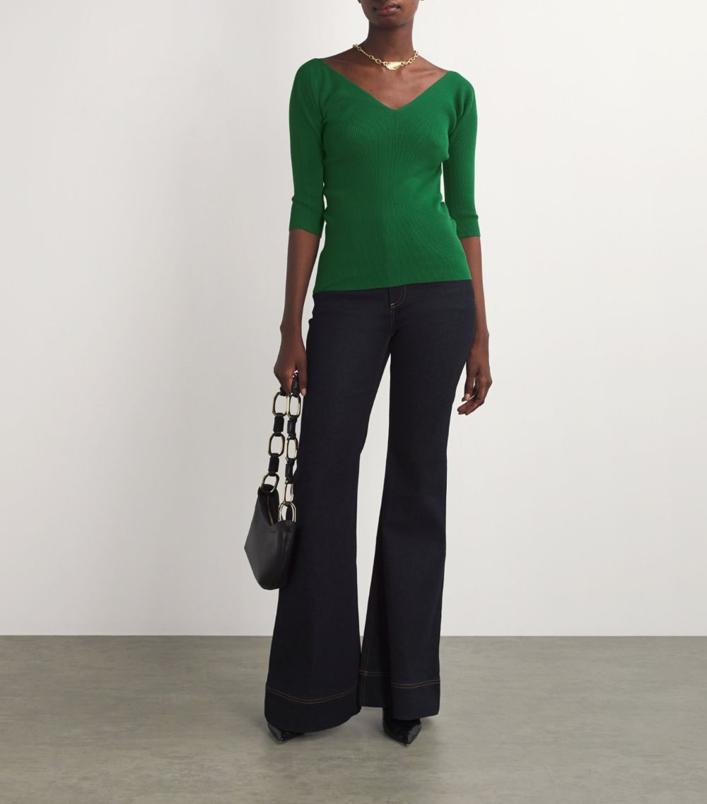 Weekend Max Mara Weekend Max Mara Rib-Knit Top