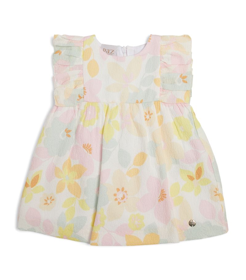 Paz Rodriguez Paz Rodriguez Frill-Sleeve Floral Dress (3 Months-4 Years)