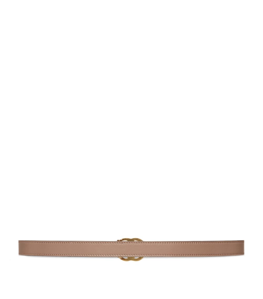 Gucci Gucci Gg Marmont Reversible Thin Belt