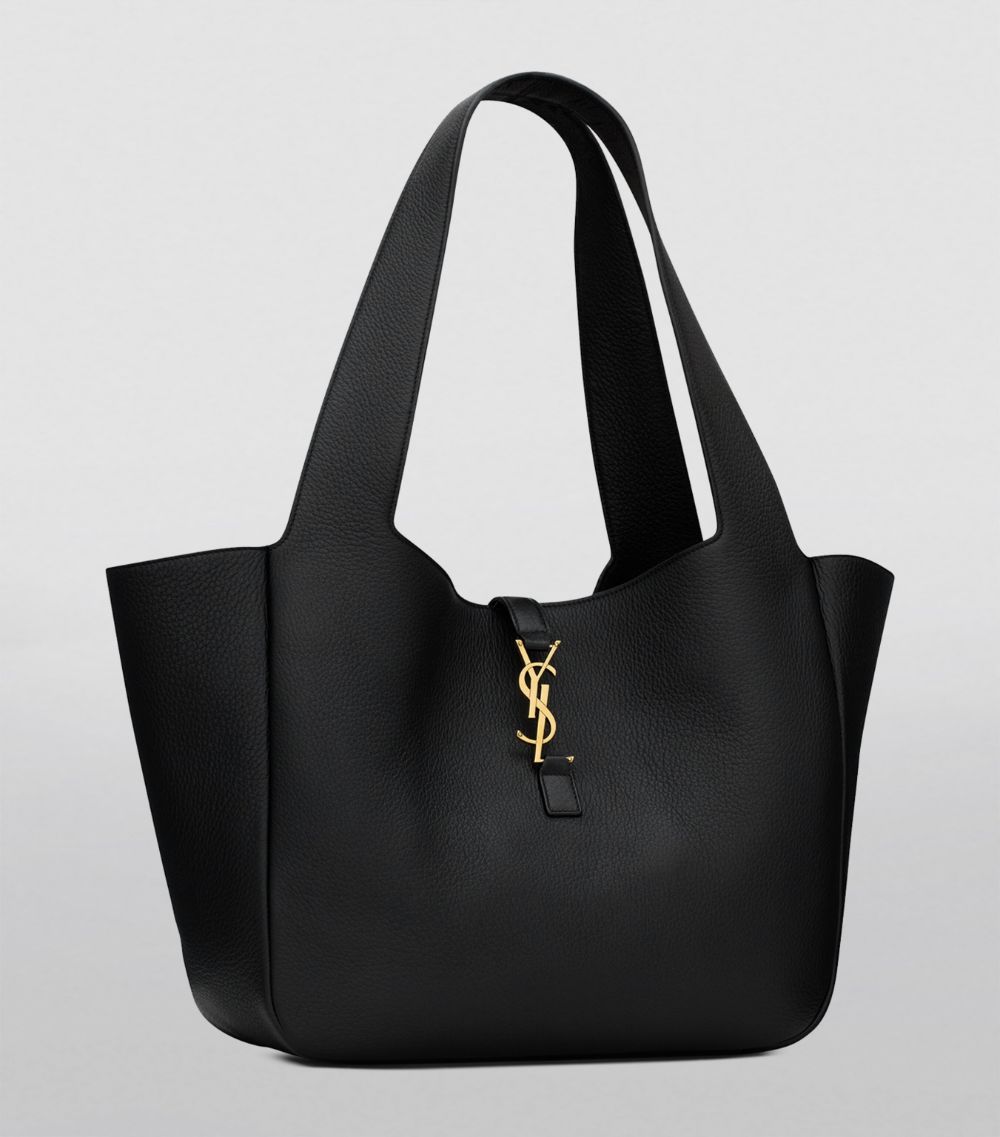 Saint Laurent Saint Laurent Leather Bea Tote Bag