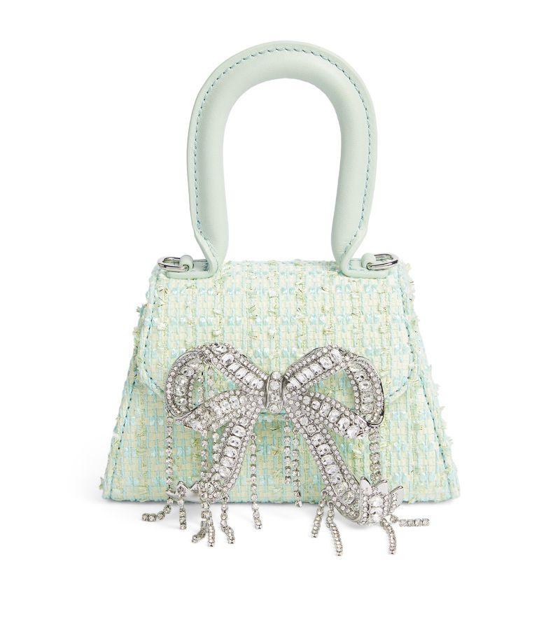 Self-Portrait Kids Self-Portrait Kids Micro Bouclé The Bow Bag