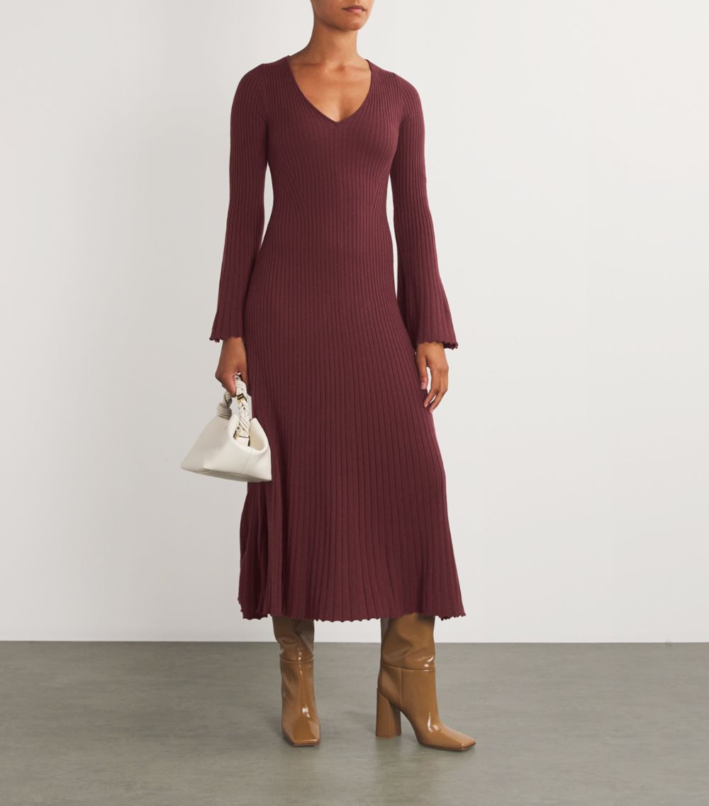 Paige Paige Ribbed Bel Maxi Dress