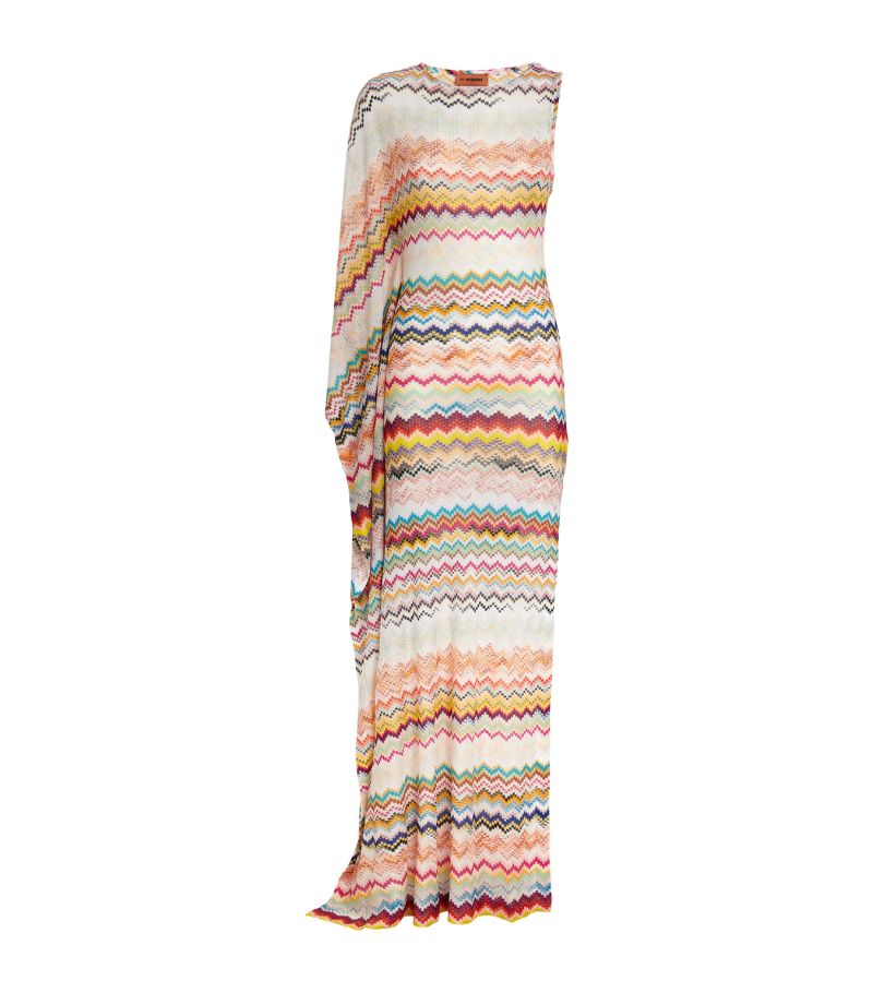 Missoni Missoni One-Shoulder Beach Cover-Up