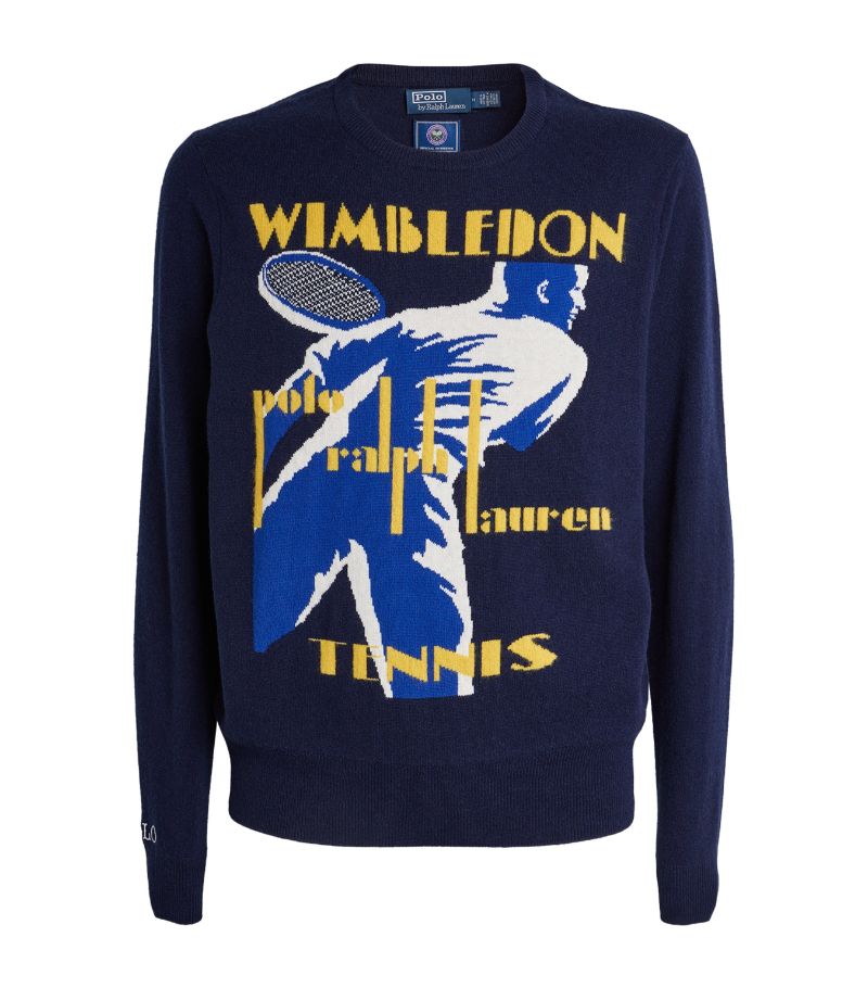 Rlx Ralph Lauren Rlx Ralph Lauren X Wimbledon Cashmere Sweater