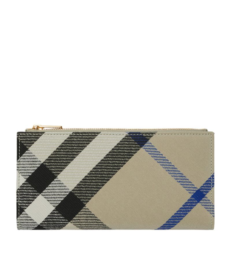 Burberry Burberry Check Press-Stud Wallet