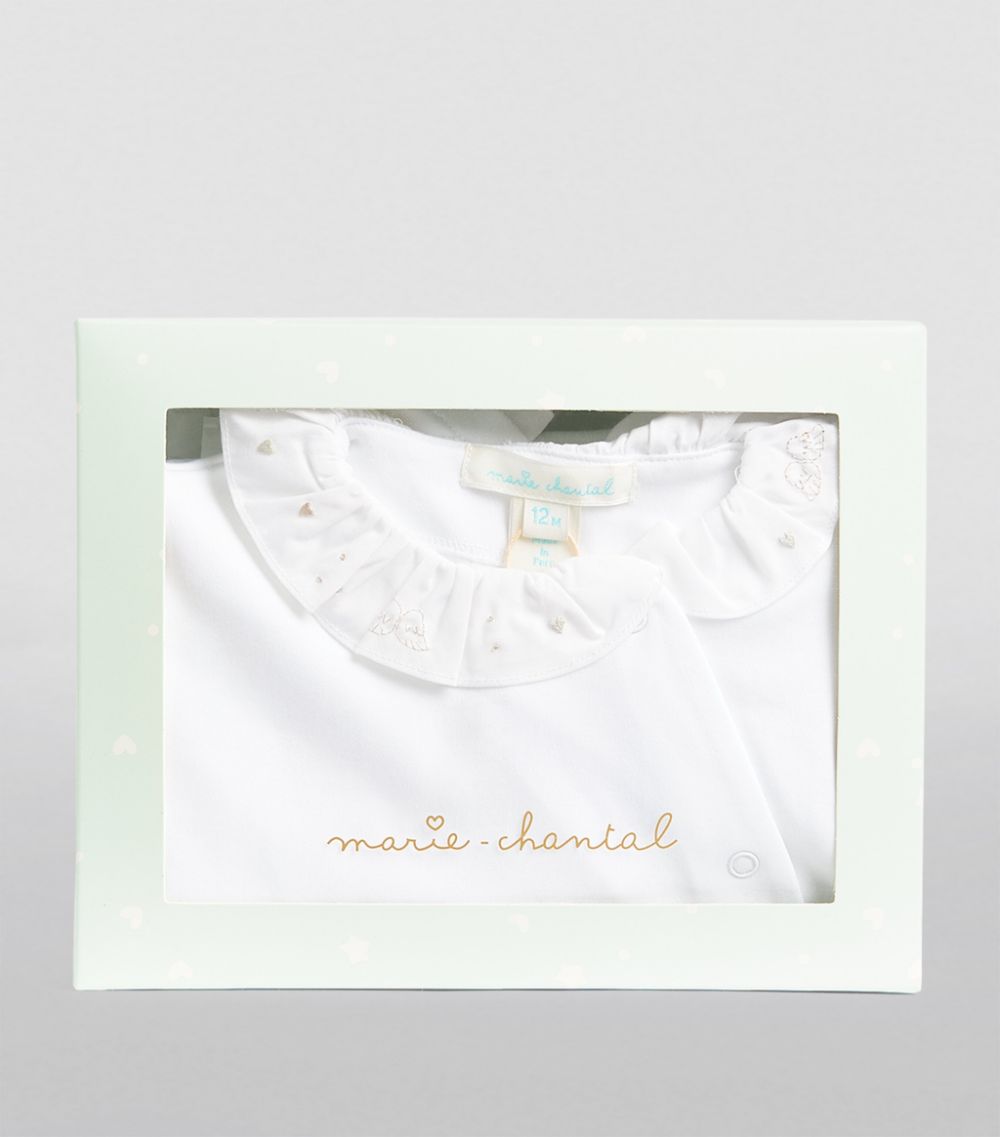 Marie-Chantal Marie-Chantal Pima Cotton Angel Wing All-In-One (0-12 Months)