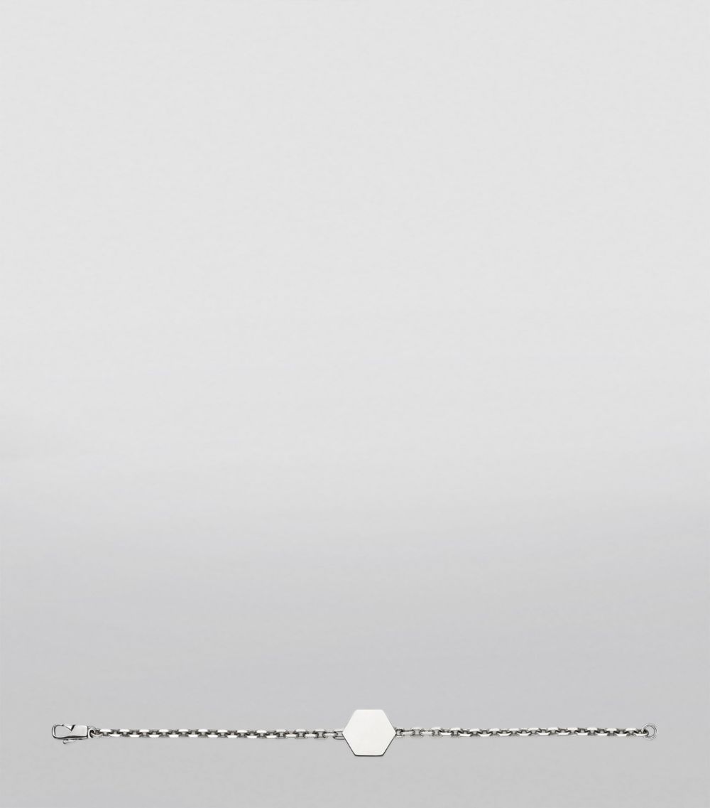 Gucci Gucci Sterling Silver Trademark Bracelet