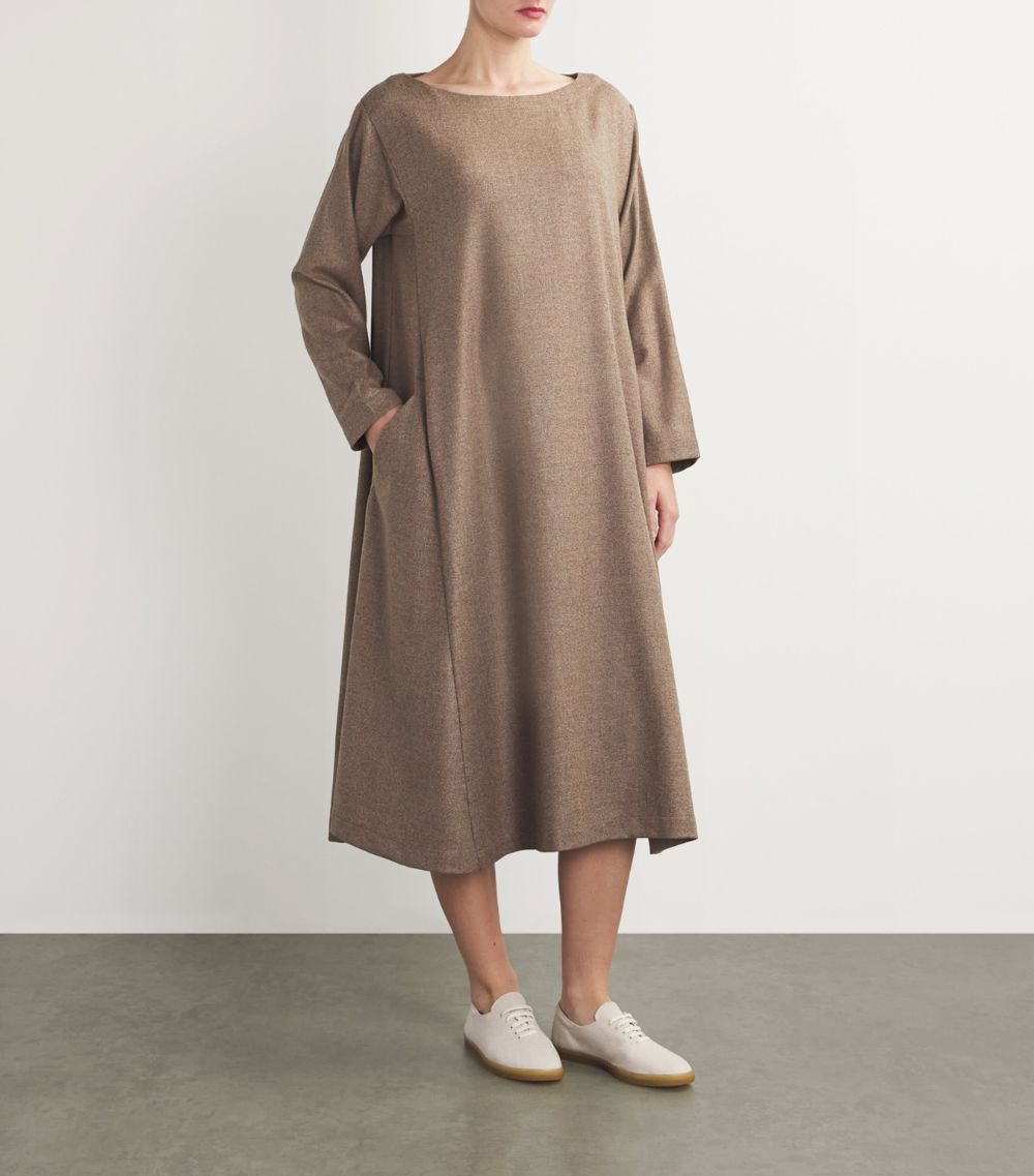 Eskandar Eskandar Wool-Silk Caucuasus Dress