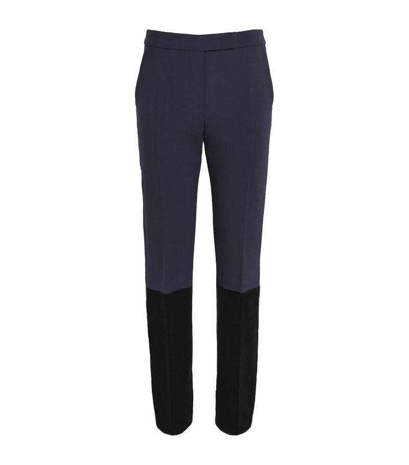 Max Mara Max Mara Stretch-Wool Slim Trousers