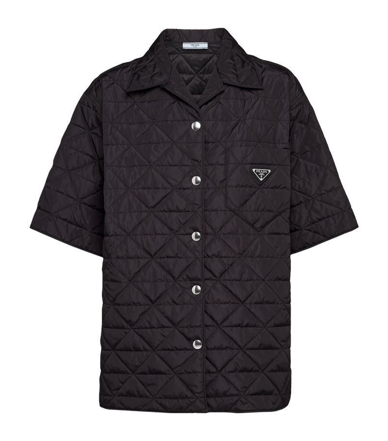 Prada Prada Quilted Re-Nylon Shirt