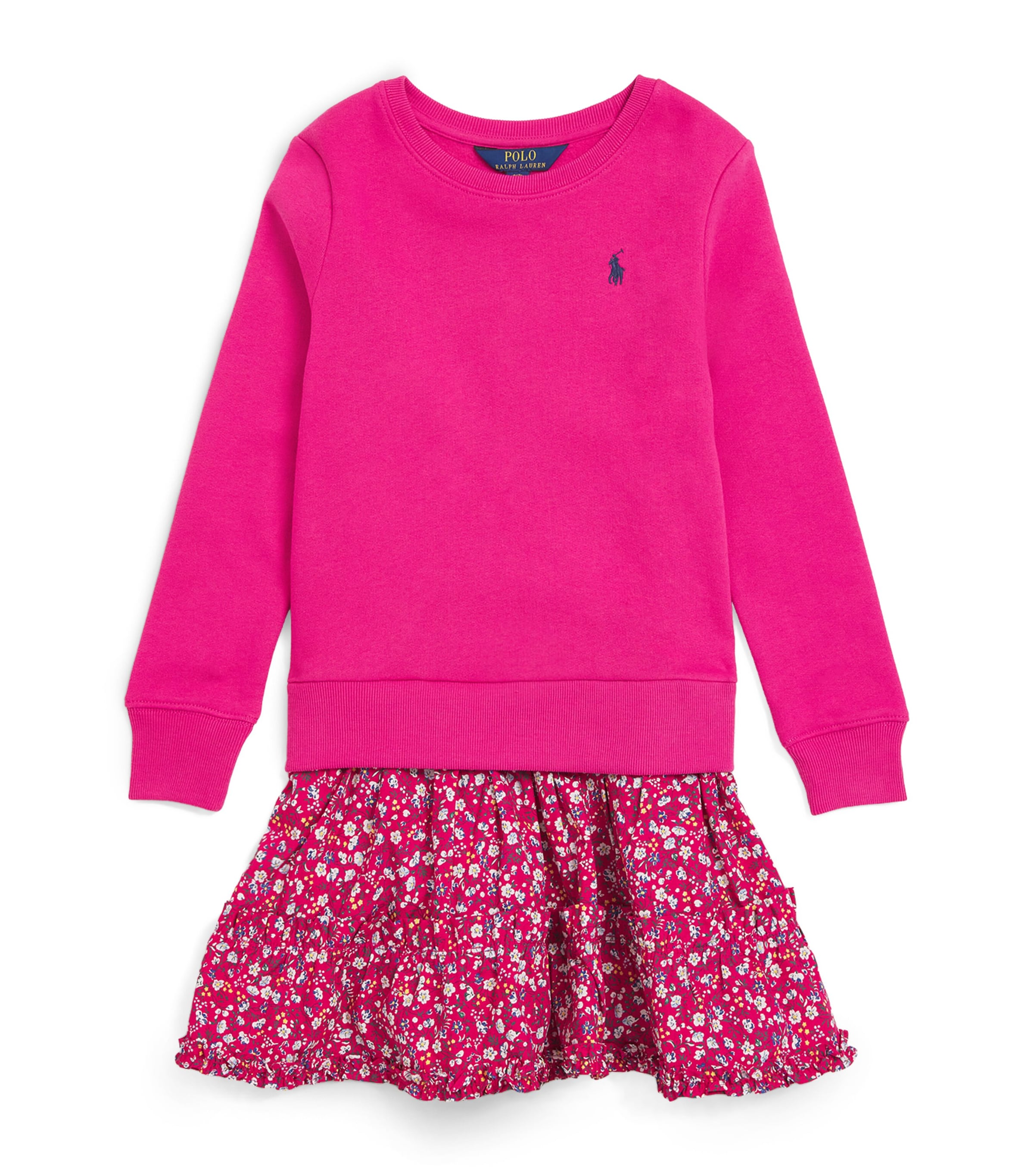 Ralph Lauren Kids Ralph Lauren Kids Ruffled Polo Pony Dress