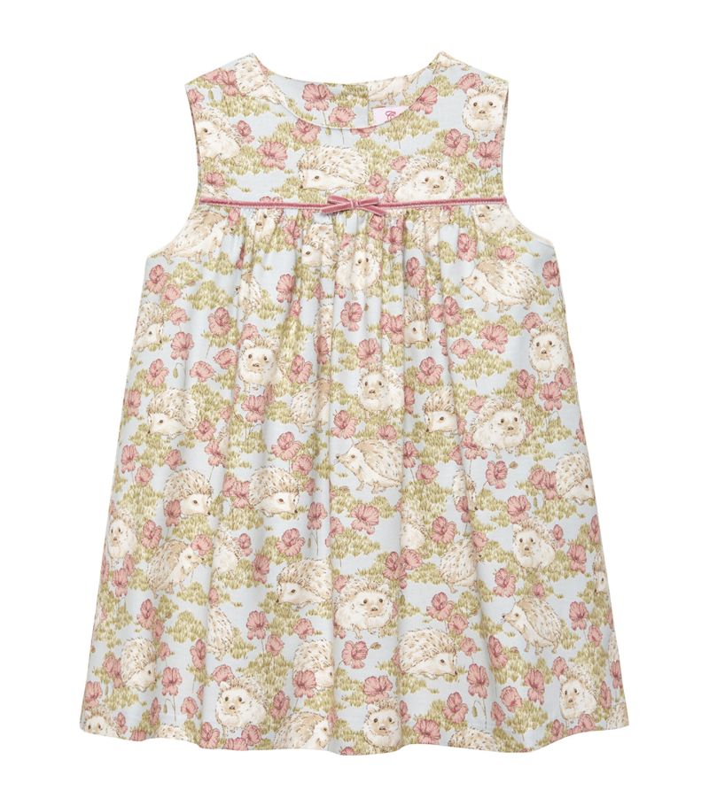 Trotters Trotters Cotton Hollie Hedgehog Dress (3-24 Months)