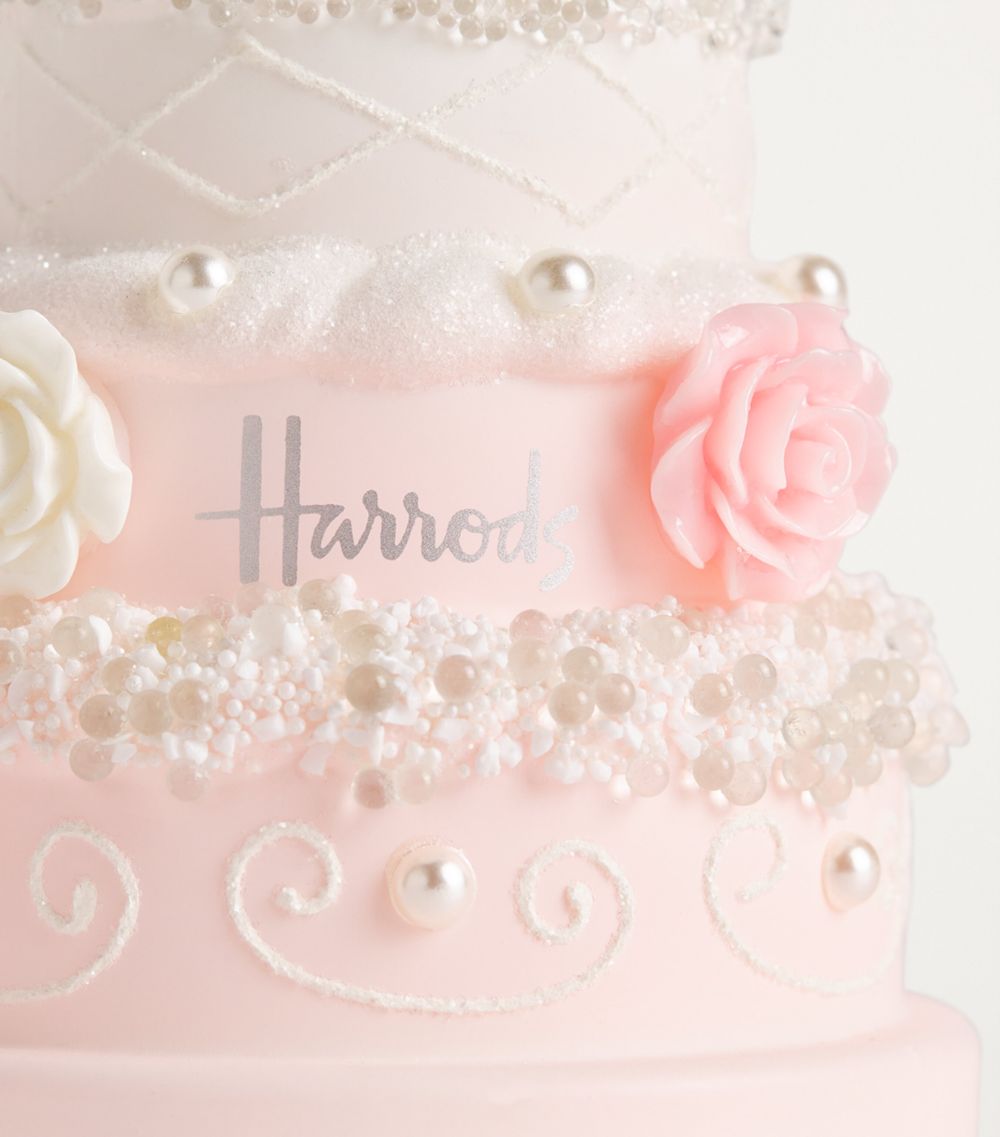 Harrods Harrods Glass Birthday Cake Decoration