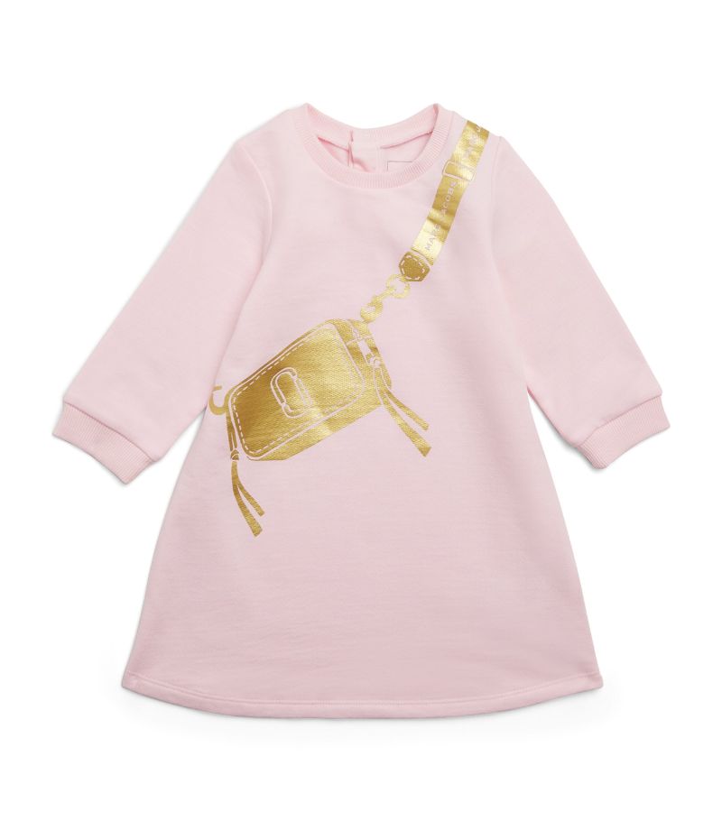 Marc Jacobs Kids Marc Jacobs Kids Bag Print Sweatshirt Dress (24-36 Months)