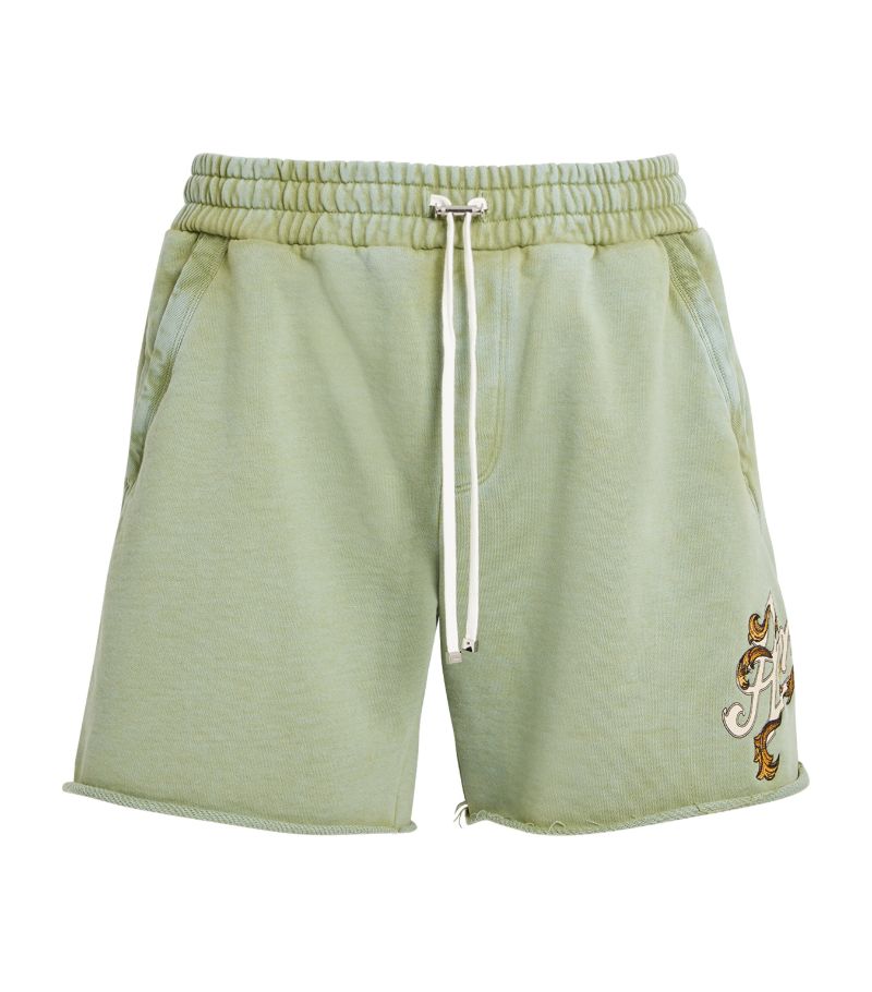 Amiri Amiri Cotton Drawstring Logo Shorts