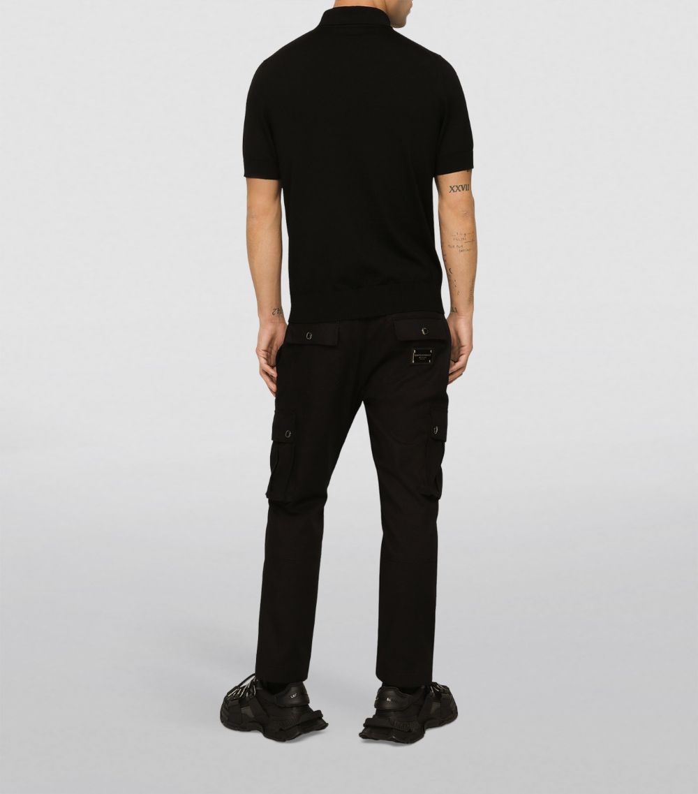 Dolce & Gabbana Dolce & Gabbana Wool Polo Shirt