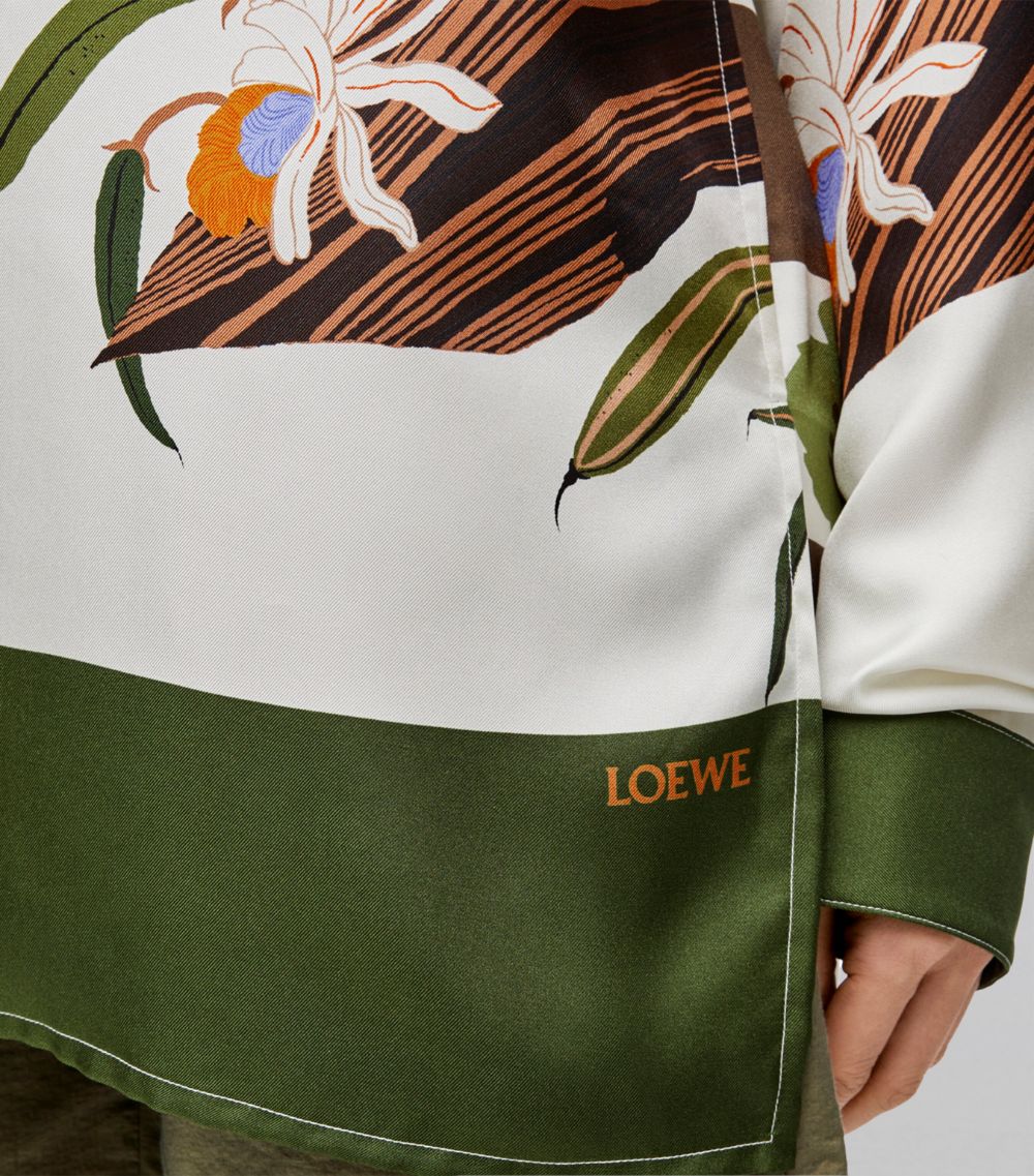 Loewe Loewe X Paula'S Ibiza Silk Floral Shirt