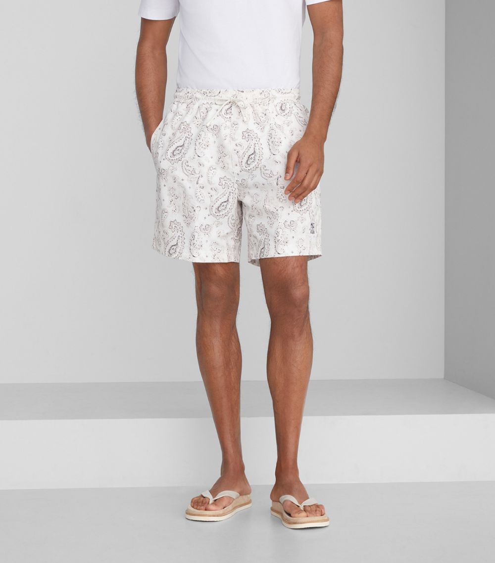 Brunello Cucinelli Brunello Cucinelli Paisley Print Swim Shorts