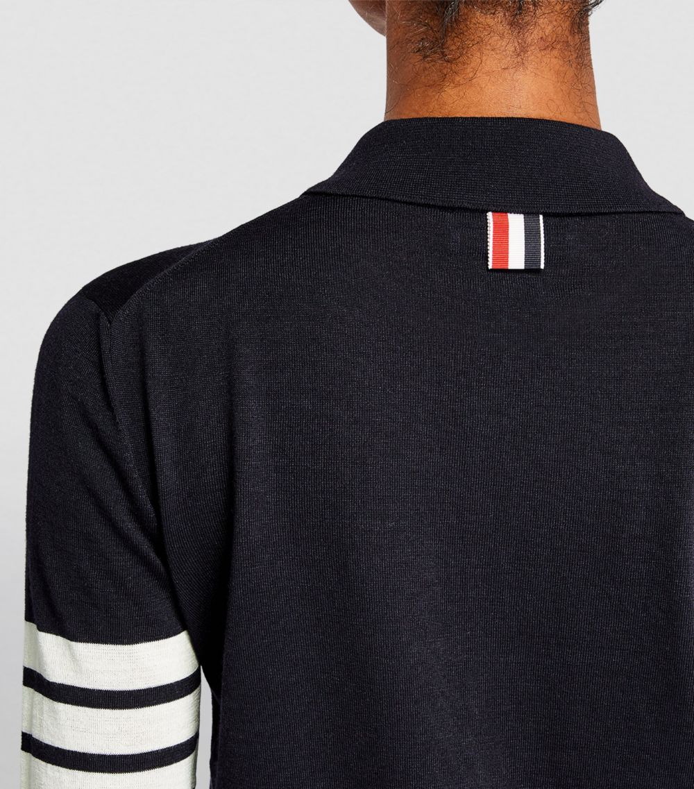 Thom Browne Thom Browne 4-Bar Polo Shirt