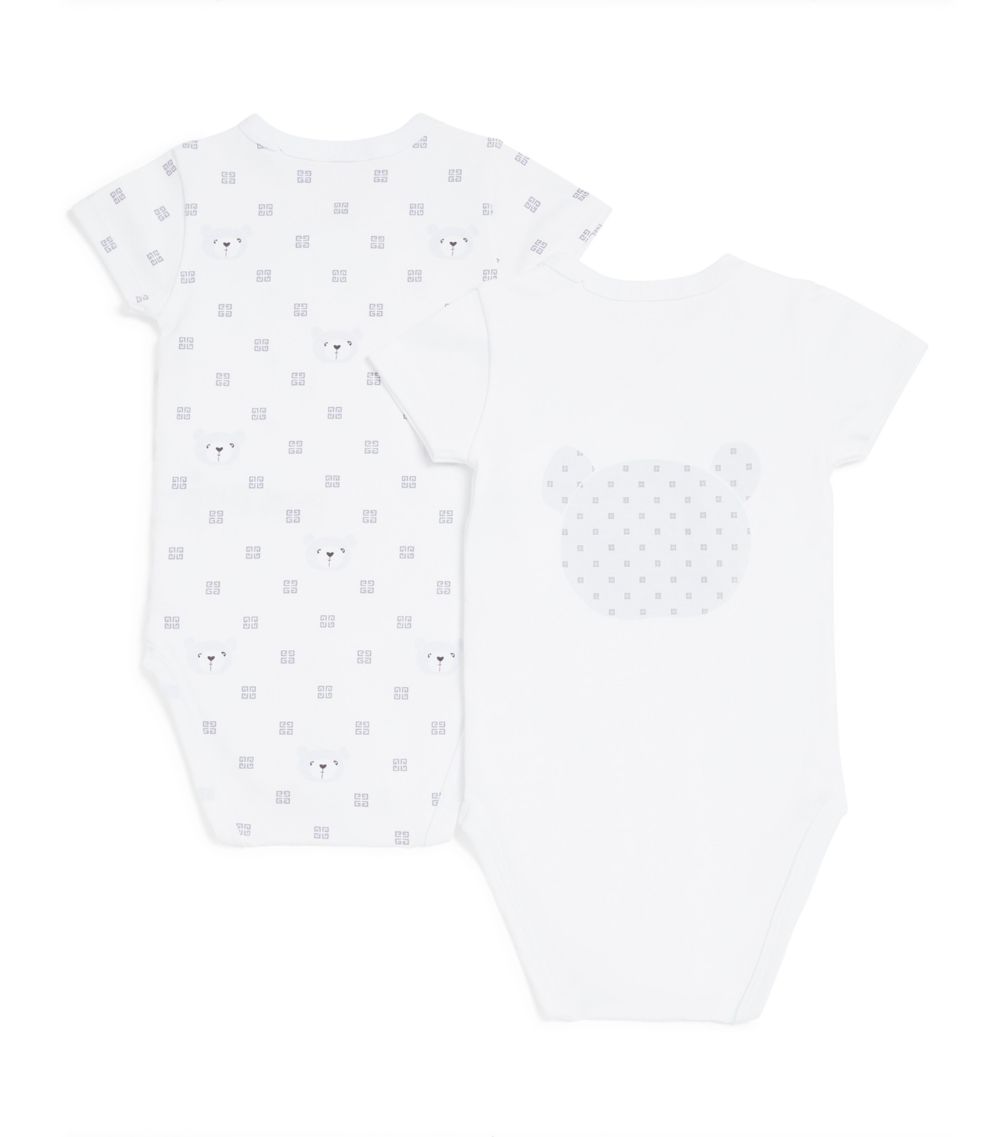 Givenchy Givenchy Kids Set Of 2 Printed Bodysuits (1-6 Months)