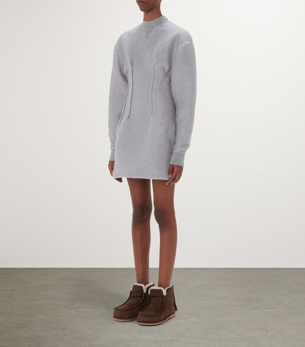 Jw Anderson Jw Anderson Hourglass Mini Sweater Dress