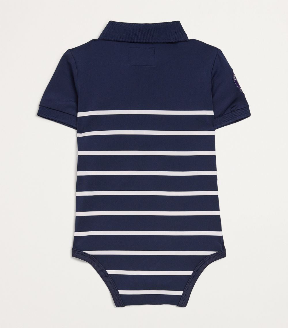 Ralph Lauren Kids Ralph Lauren Kids X Wimbledon Striped Bodysuit (3-24 Months)