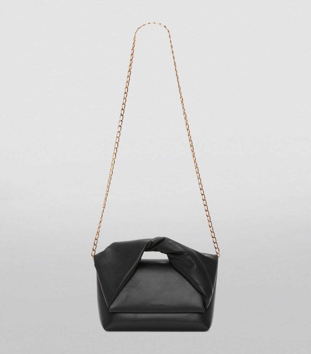 Jw Anderson Jw Anderson Large Leather Twister Top-Handle Bag