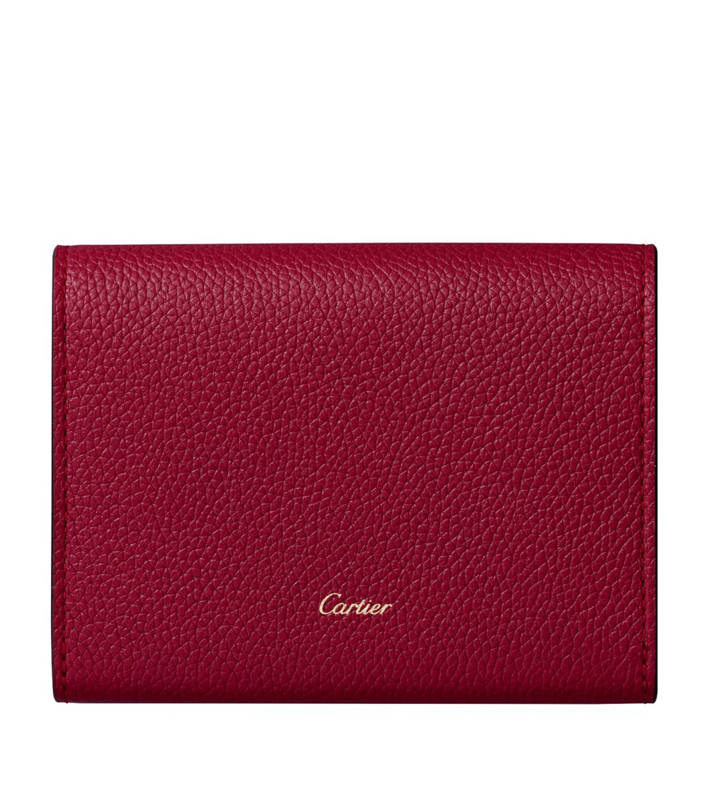 Cartier Cartier Mini Leather Panthère De Cartier Wallet