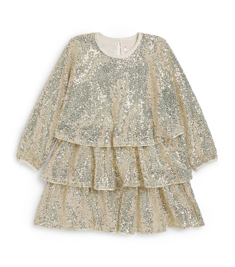 Billieblush Billieblush Tiered Sequinned Dress (4-10 Years)