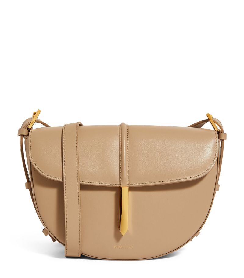 Demellier Demellier Leather The Tokyo Cross-Body Saddle Bag