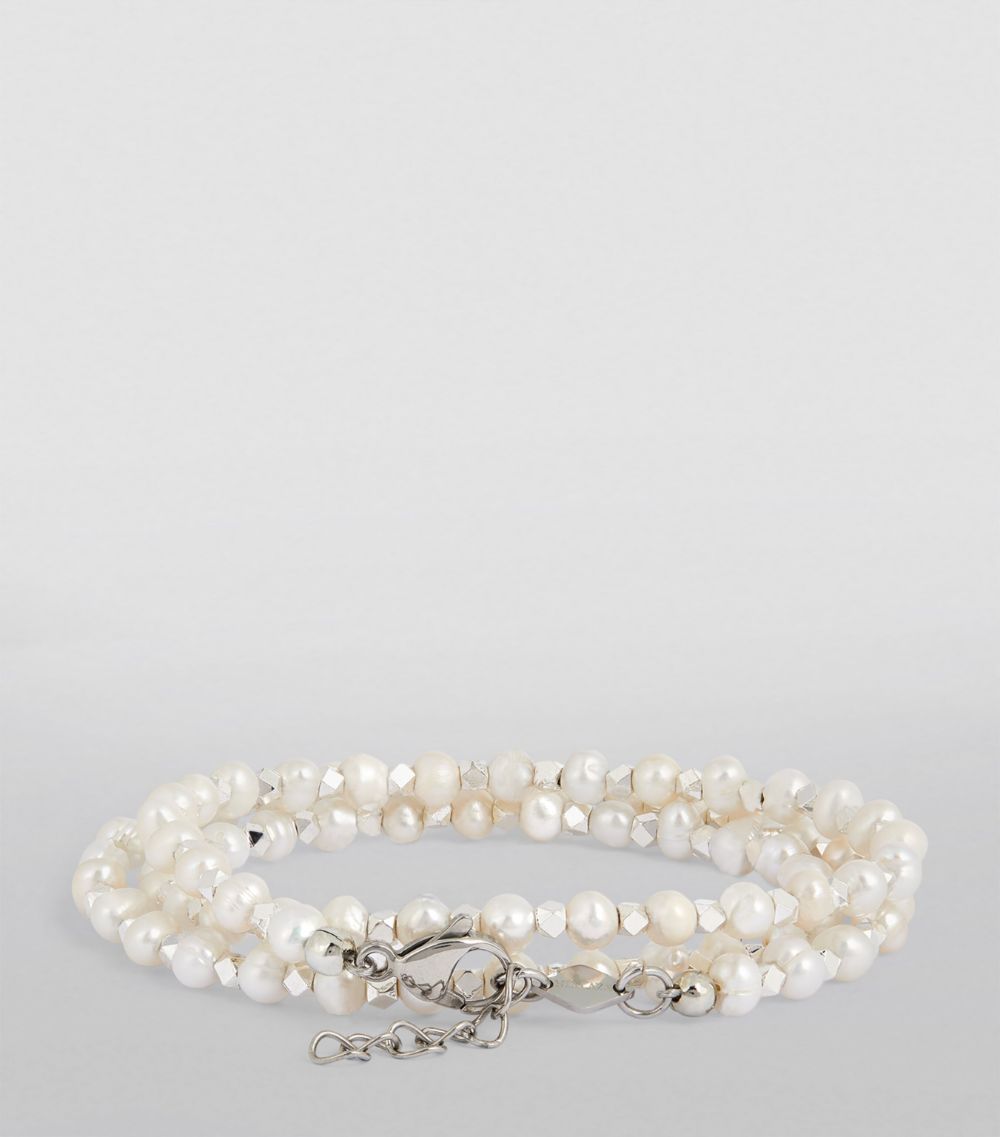 Nialaya Jewelry Nialaya Jewelry Pearl Wrap-Around Bracelet