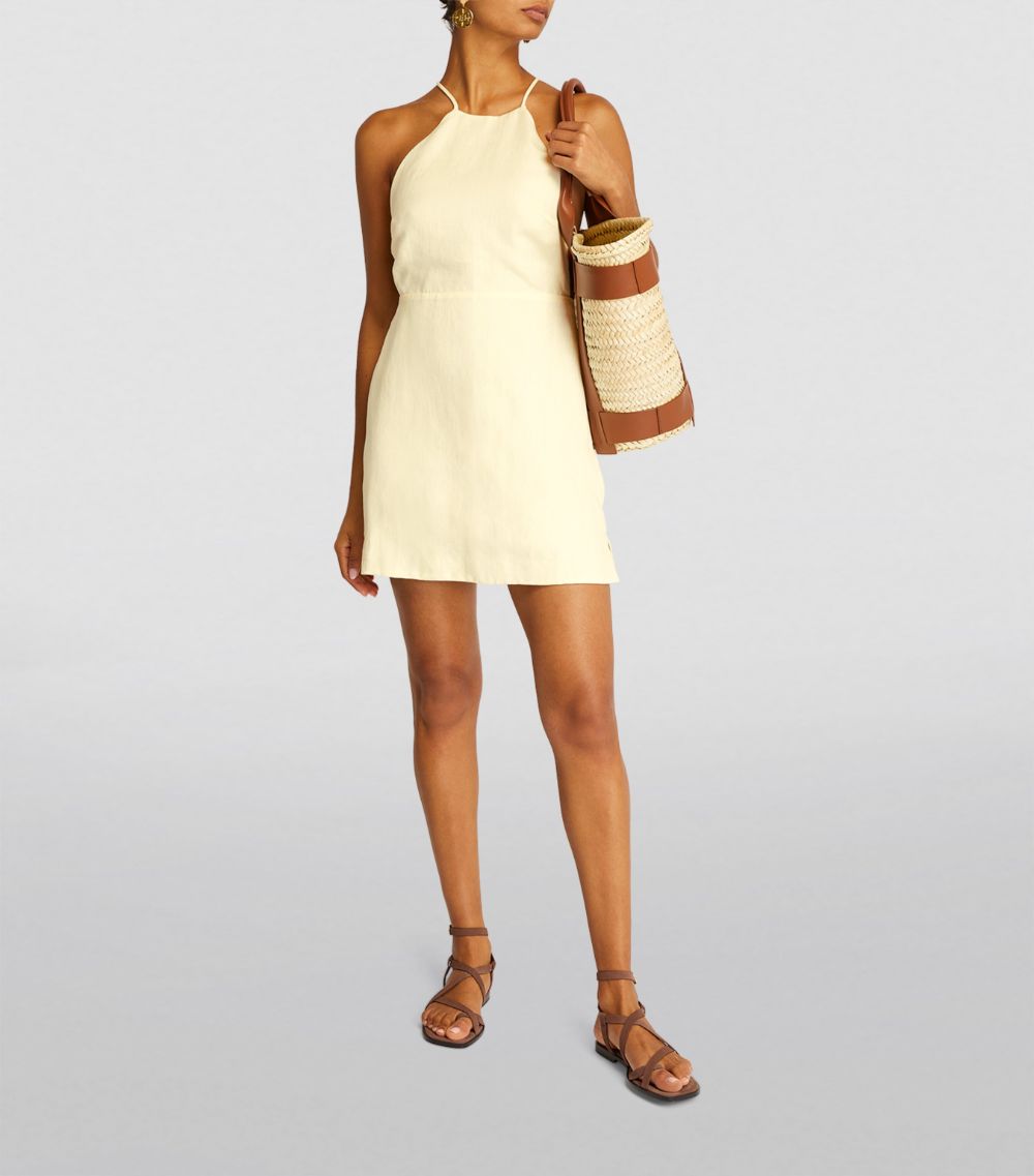 Bondi Born BONDI BORN Linen Summerland Mini Dress