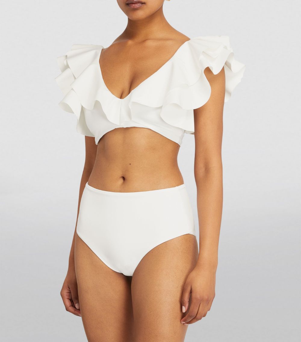 Maygel Coronel Maygel Coronel Ruffle-Trim Mila Bikini