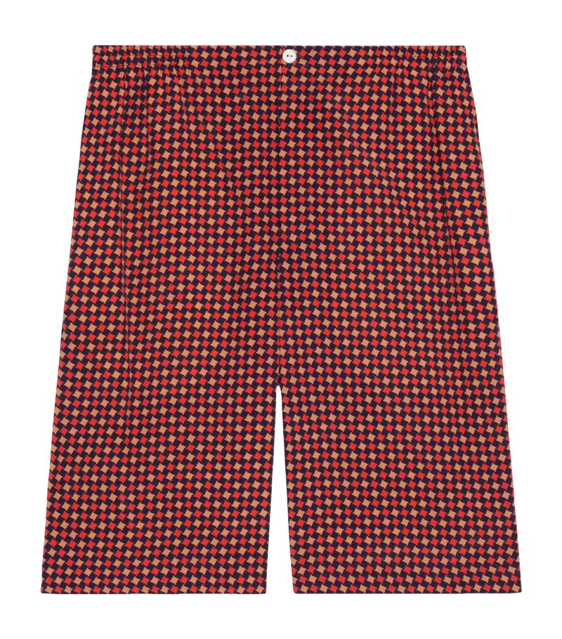 Gucci Gucci Geometric Houndstooth Shorts