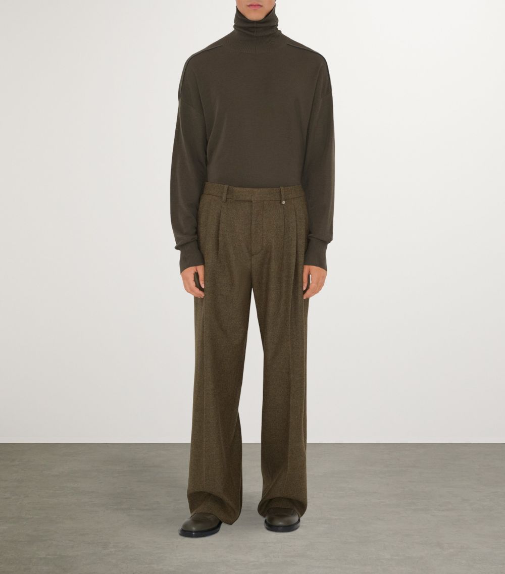 Burberry Burberry Wool Tailored Trousers