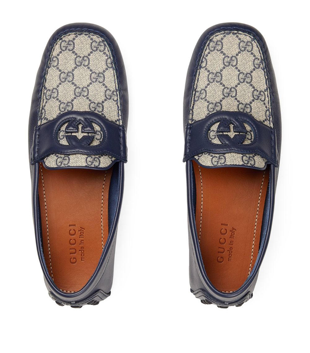 Gucci Gucci Interlocking G Driver Loafers