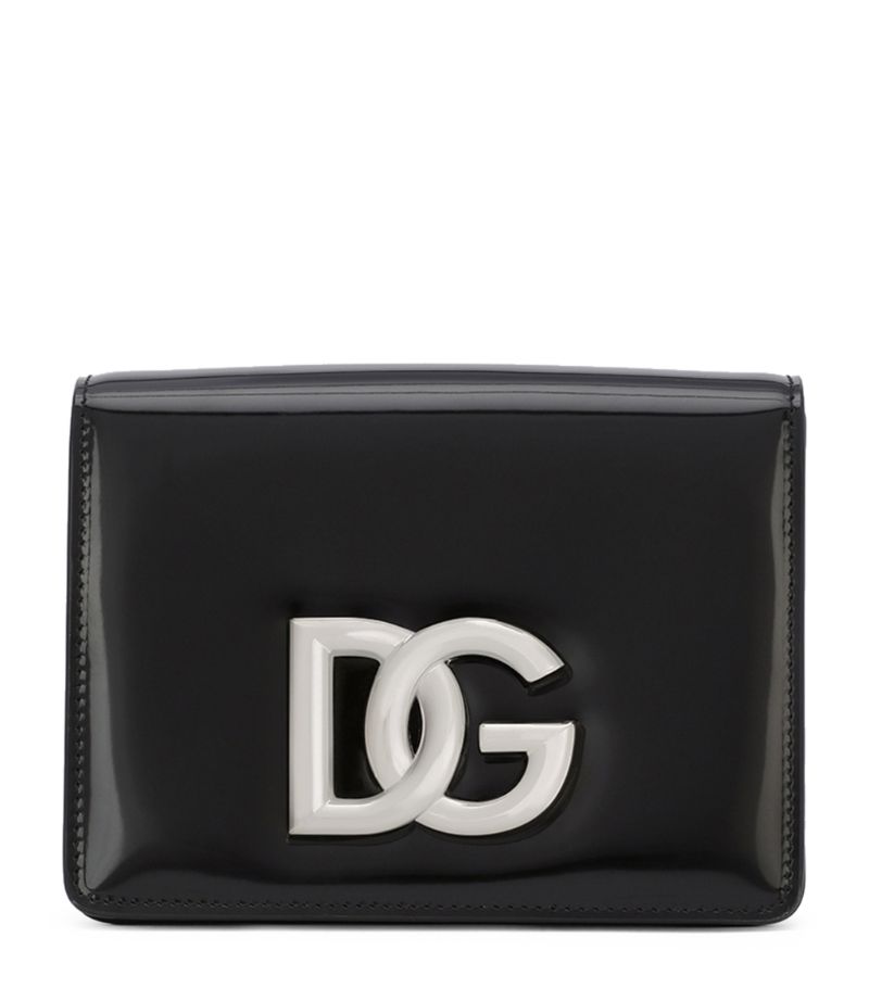 Dolce & Gabbana Dolce & Gabbana Patent 3.5 Cross-Body Bag