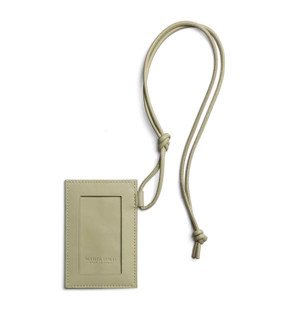 Bottega Veneta Bottega Veneta Leather Cassette Badge Holder