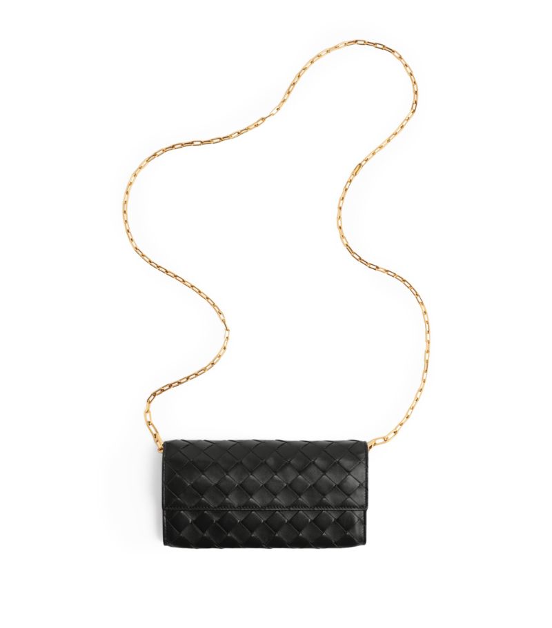 Bottega Veneta Bottega Veneta Leather Chain Wallet