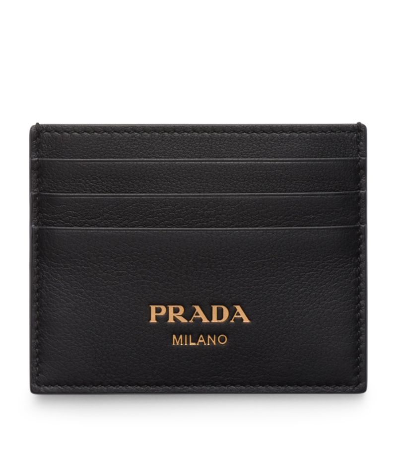 Prada Prada Calf Leather Card Holder