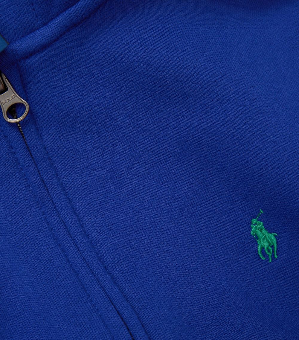 Ralph Lauren Kids Ralph Lauren Kids Cotton Polo Pony Logo Hoodie (6-14 Years)