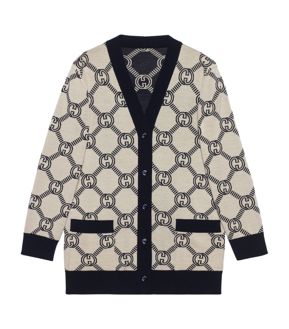 Gucci Gucci Reversible Interlocking G Cardigan