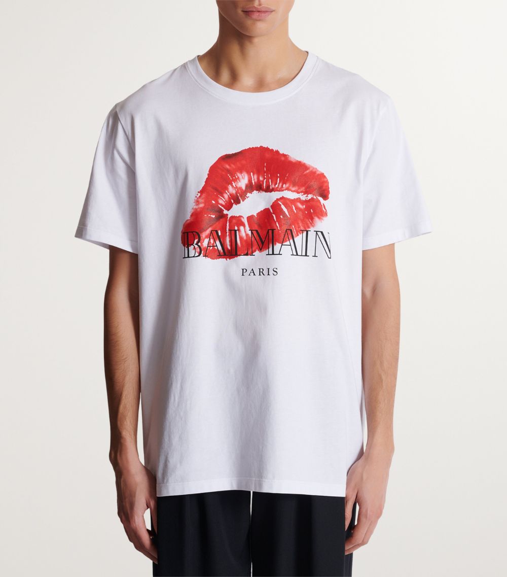 Balmain Balmain Cotton Kiss Logo T-Shirt