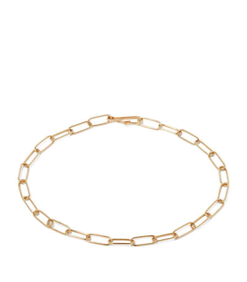 Annoushka Annoushka Yellow Gold Mini Cable Chain Bracelet (18Cm)