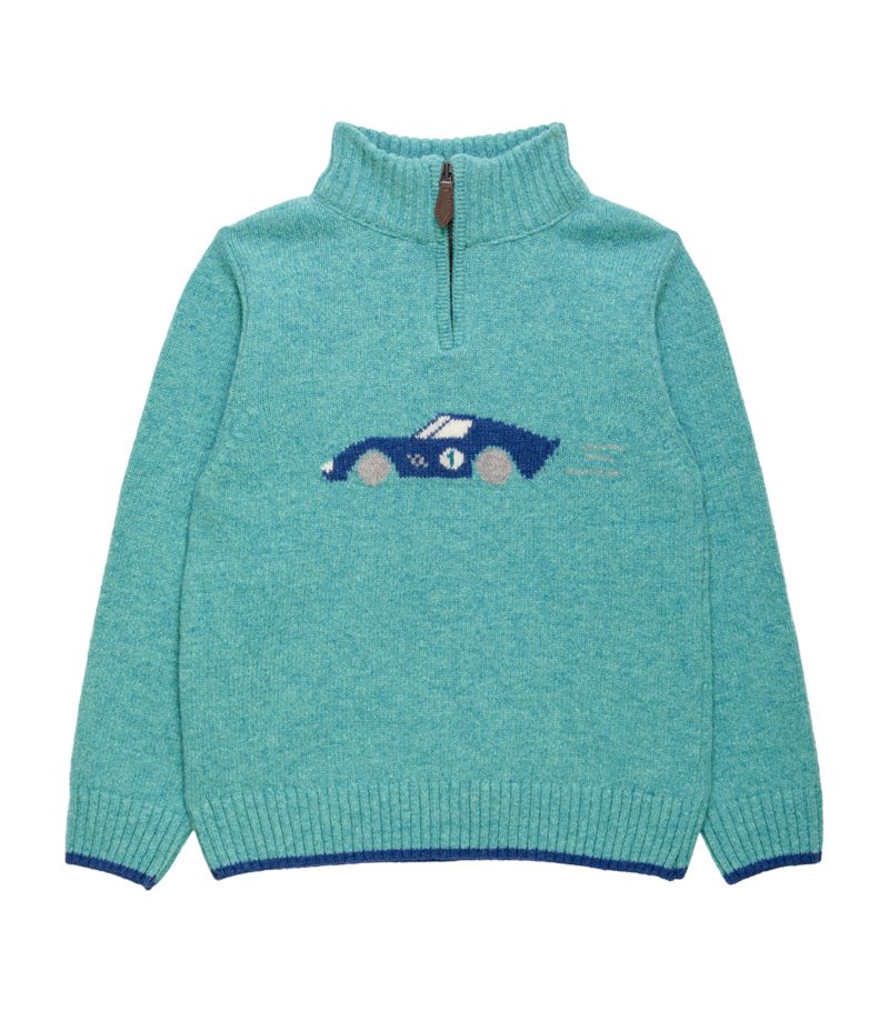 Trotters Trotters Sebastian Half-Zip Sweater (2-5 Years)