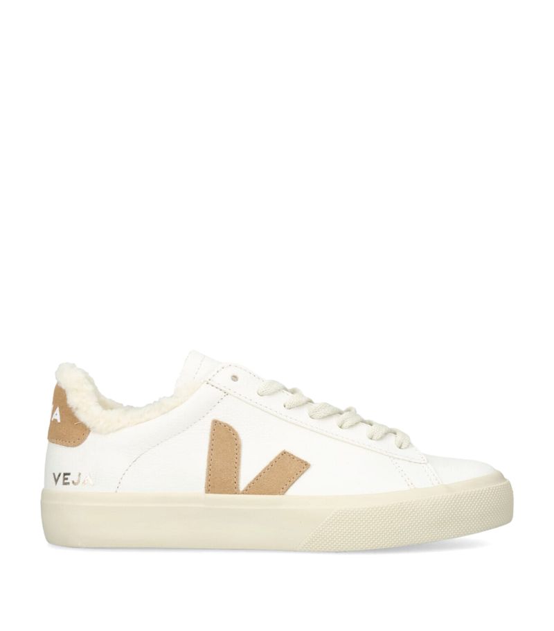 Veja Veja Leather Campo Winter Low-Top Sneakers