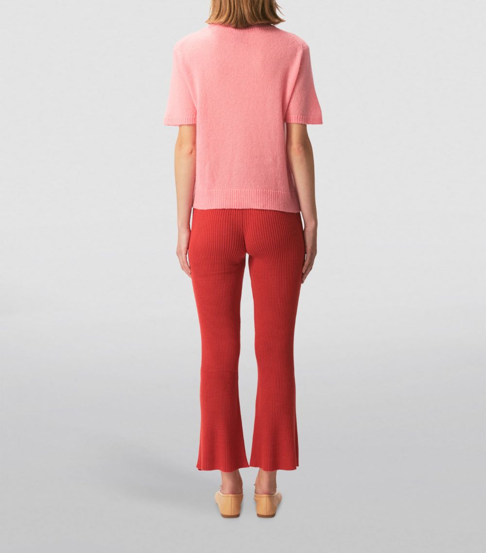 Cashmere In Love Cashmere In Love Rib-Knit Tilly Trousers